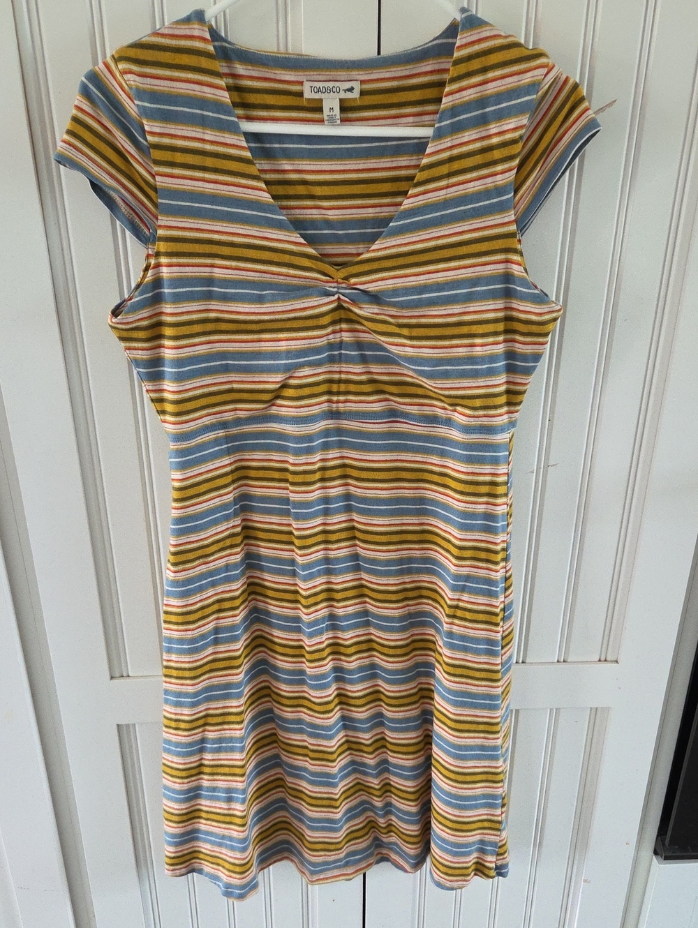 Toad&Co Womens Striped Dress M